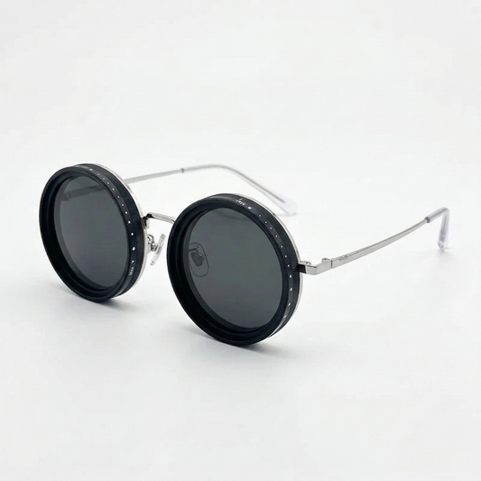 Eclipse Round - Classic Series SILVER / BLACK